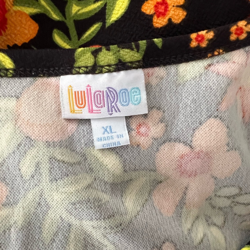 NWOT • LuLaRoe Nicole Fitted Full Circle Skirt Dress • Unicorn • Rare Print - Picture 10 of 10